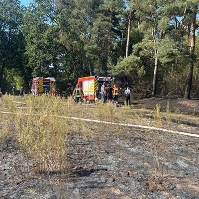 FW-ROW: Wald- und Flächenbrand zwischen Zeven und Godenstedt
