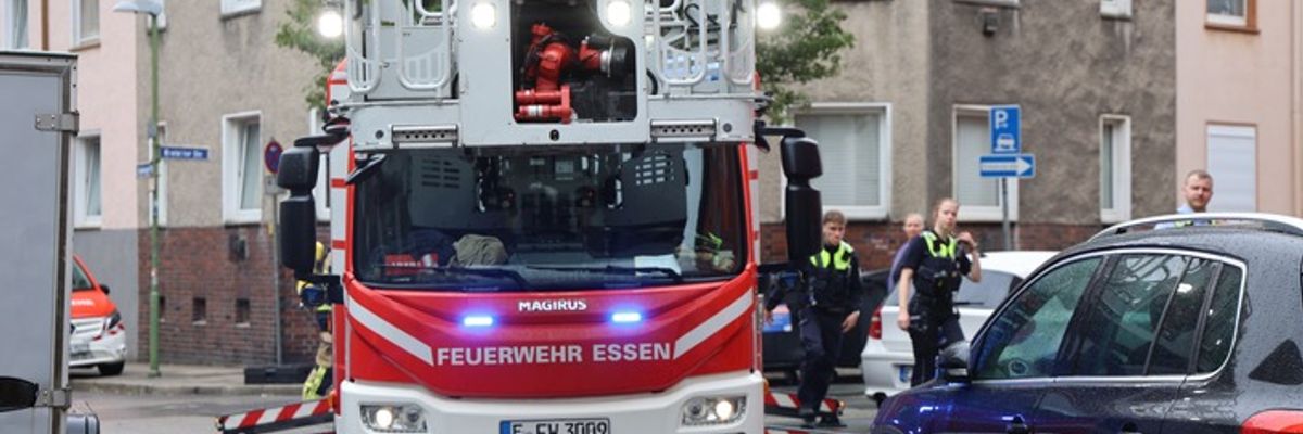 FW-E: Wohnungsbrand in Essen-Frohnhausen - Feuer schnell gelöscht
