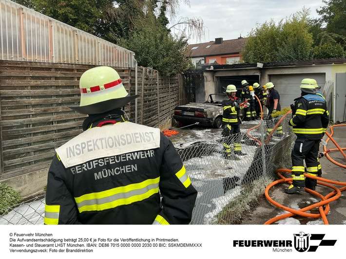 FW-M: Wochenendrückblick der Feuerwehr München für den 28. bis 30. August 2026