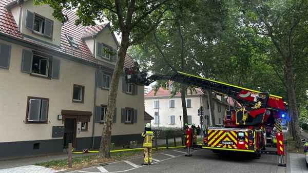 FW Speyer: Wohnungsbrand - eine Person leicht verletzt