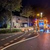 FW-KLE: Nächtlicher Brand zwischen zwei Gebäuden