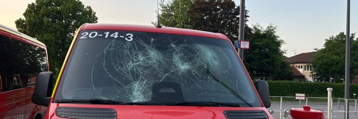 FW Bad Segeberg: Feuerwehrfahrzeug und Wache mutwillig zerstört