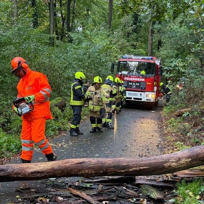 FW Königswinter: Orkantief Manja sorgt für acht wetterbedingte Alarmierungen in Königswinter