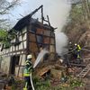 FW-OG: Gebäudebrand in Zell-Weierbach - Eine Person verstorben.