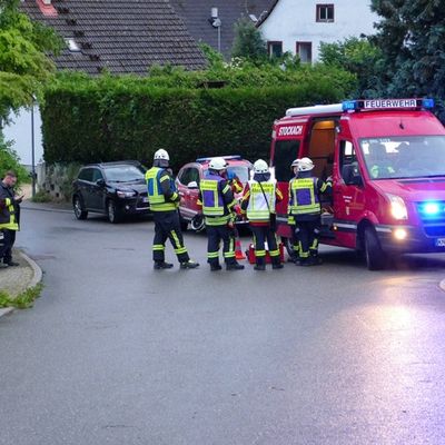 FW Stockach: Brand eines Dachstuhls