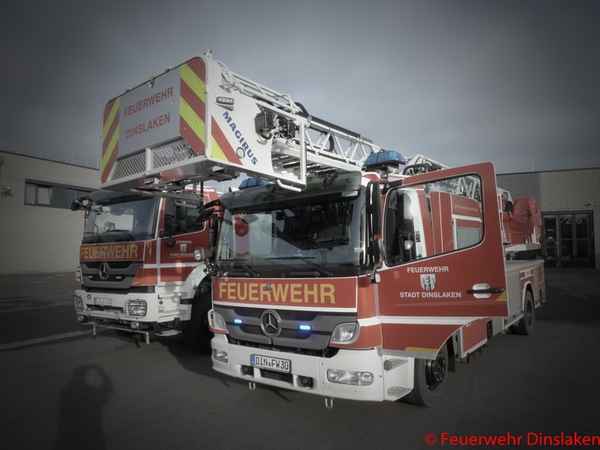 FW Dinslaken: Drei Einsätze in Folge hielten die Einsatzkräfte der Feuerwehr Dinslaken auf Trab.