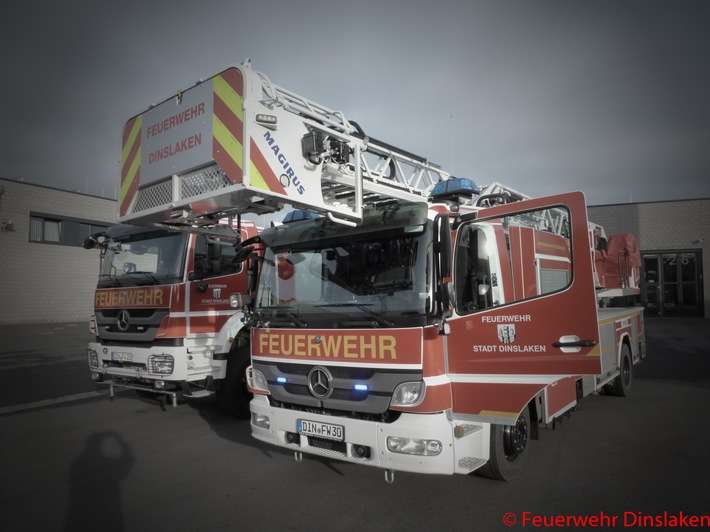 FW Dinslaken: Drei Einsätze in Folge hielten die Einsatzkräfte der Feuerwehr Dinslaken auf Trab.