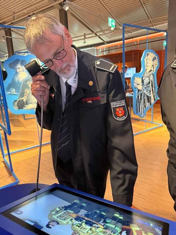 FW-KLE: Löschzug Rindern als Teil gelebter Europapraxis im neuen LVR-Niederrheinmuseum Wesel