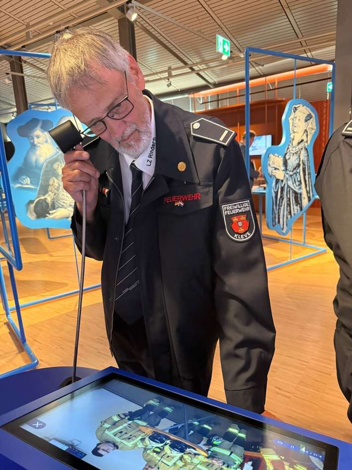 FW-KLE: Löschzug Rindern als Teil gelebter Europapraxis im neuen LVR-Niederrheinmuseum Wesel