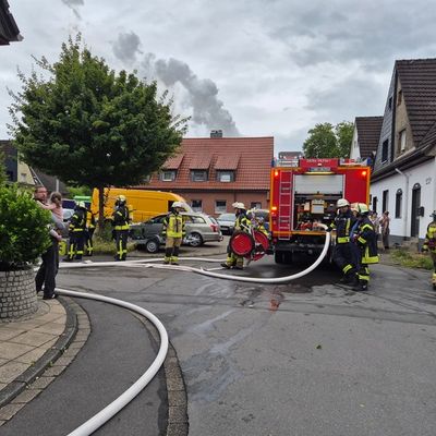 FW Datteln: Wohnungsbrand