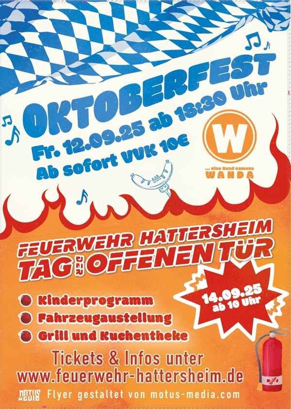 Feuerwehr MTK: Sommer, Cocktails und Blaulicht-Erlebnisse: Die Feuerwehr-Veranstaltungen 2025 in Hattersheim am Main