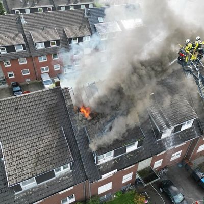 FW Datteln: Dachstuhlbrand, hoher Sachschaden