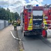 FW-ROW: Schuppenbrand endet glimpflich