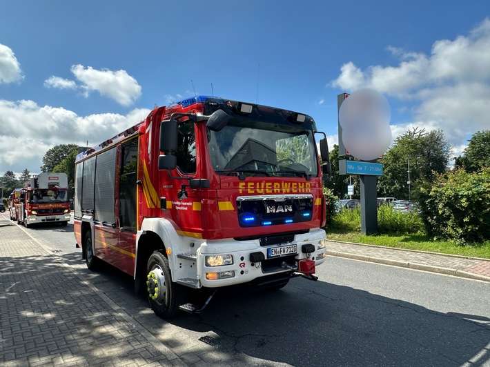 FW-EN: Gas-Alarm in Lebensmittelgeschäft