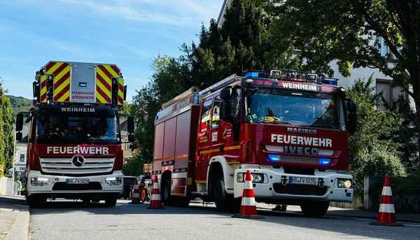 FW Weinheim: Drei Einsätze am Montag für die Weinheimer Feuerwehr