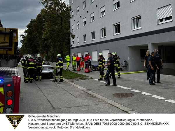 FW-M: Wochenendrückblick der Feuerwehr München für den 29. bis 31. August 2025