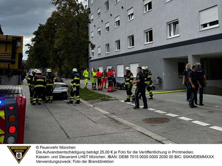 FW-M: Wochenendrückblick der Feuerwehr München für den 29. bis 31. August 2025