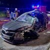 FW-E: Automatisches Notrufsystem meldet schweren Verkehrsunfall - Person aus PKW befreit