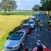 FW-KLE: Verkehrsunfall mit mehreren Fahrzeugen - auslaufende Betriebsstoffe auf der Uedemer Straße