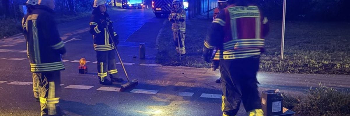 Feuerwehr Goch: Kanister sorgt für Feuerwehreinsatz