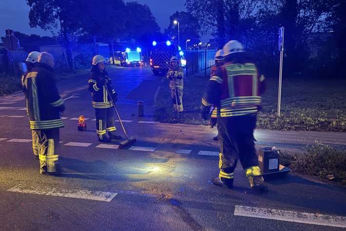 Feuerwehr Goch: Kanister sorgt für Feuerwehreinsatz