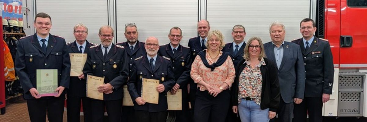 FW Südheide: Jahreshauptversammlung der Freiwilligen Feuerwehr Bonstorf - Starke Gemeinschaft und großes Engagement -
