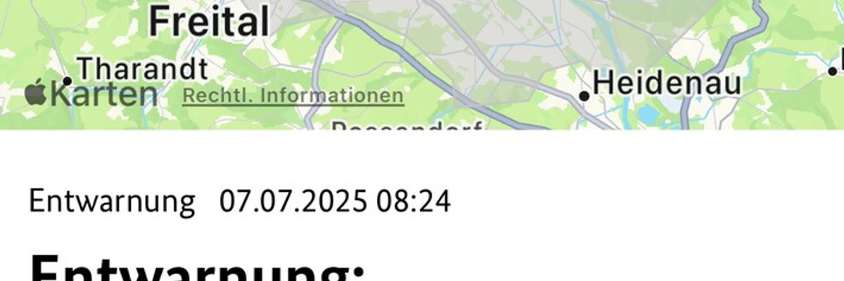 FW Dresden: Entwarnung bezüglich Geruchsbelästigung durch Brandrauch aus der Gorischheide