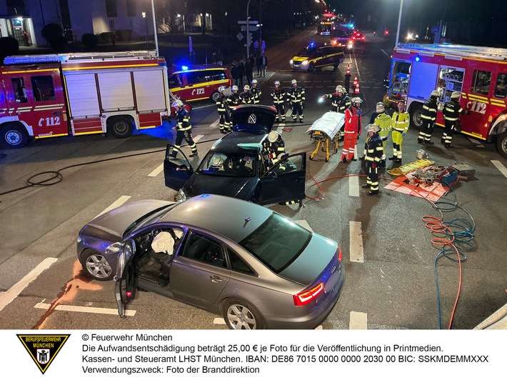 FW-M: Wochenendrückblick der Feuerwehr München für den 20. bis 22. März 2026