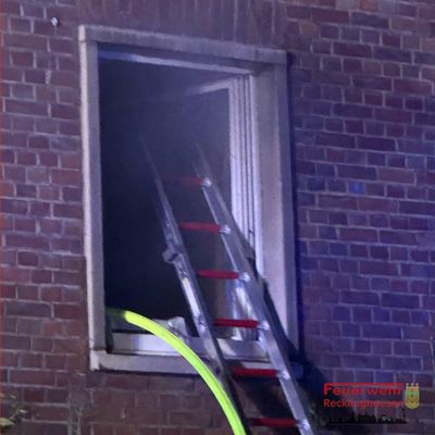 FW-RE: Brand im Gebäude der Lebenshilfe in Recklinghausen: Niemand verletzt