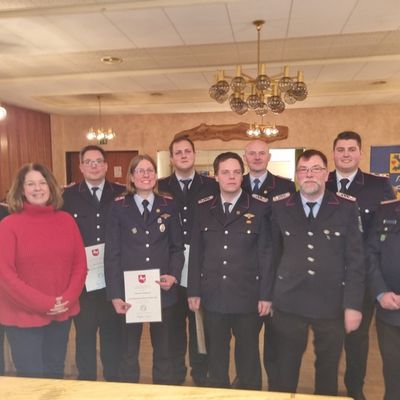FFW Bergen: Jahreshauptversammlung der Ortsfeuerwehr Sülze