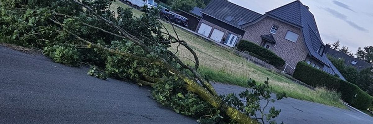 FW-Schermbeck: Nächtliche Sturmschäden