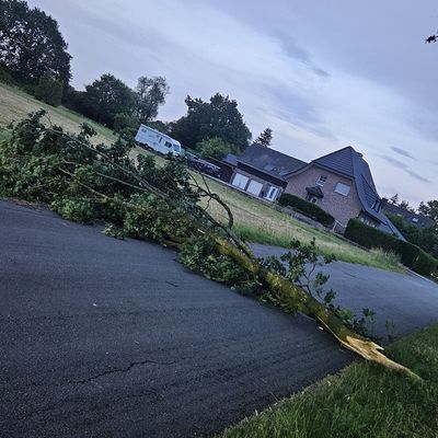FW-Schermbeck: Nächtliche Sturmschäden