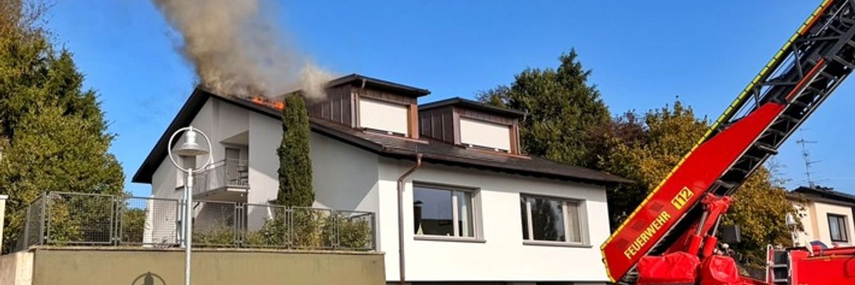 FW Konstanz: Dachstuhlbrand