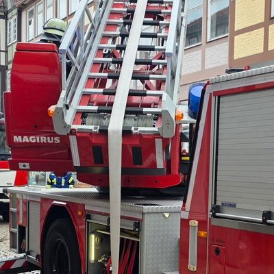 FW Celle: Rauchentwicklung in der Altstadt von Celle