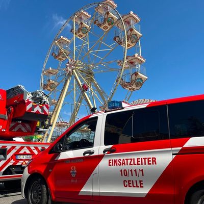 FW Celle: Befahrung Festplatz - Schützenfest Celle!