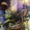 FW Hünxe: Brand an Tankstelle - Feuerwehreinsatz auf Rastplatz