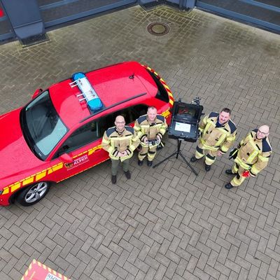 FW Alpen: Freiwillige Feuerwehr Alpen stellt Drohne in Dienst