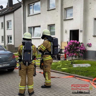 FW-RE: Kellerbrand in Recklinghausen-Suderwich