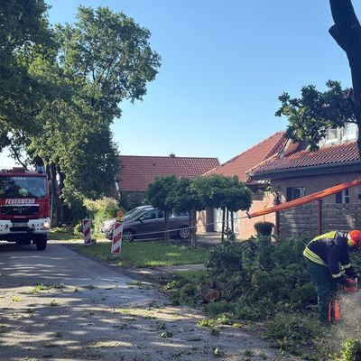 FW-AUR: Vermehrte Blitzeinschläge während nächtlicher Gewitter