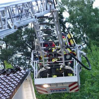 FW Stockach: Brand eines Dachstuhls