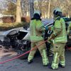 FW Dresden: Verkehrsunfall - Feuerwehr befreit eingeklemmten Fahrer