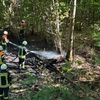 FW-ROW: Wald gerät in Brand in Kirchtimke