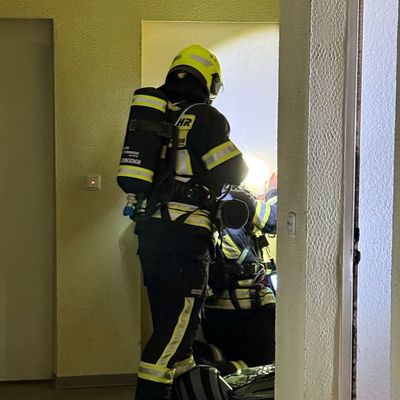 Feuerwehr MTK: Wohnungsbrand in Okrifteler Hochhaus - Mehrere Menschen und Tiere gerettet