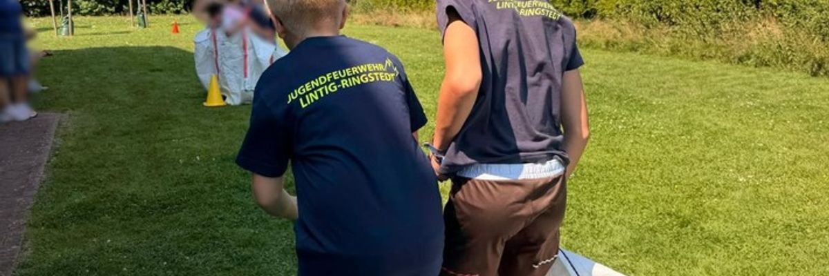 FW Geestland: Spiele ohne Grenzen der Jugendfeuerwehren in Neuenwalde