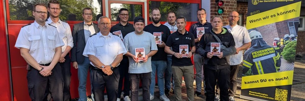 FW-KLE: Freiwillige Feuerwehr Bedburg-Hau begrüßt 14 neue Mitglieder - Werbeaktion zeigt großen Erfolg