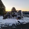 FW-ROW: Kleintransporter mit Gefahrstoffen explodiert auf Autobahn