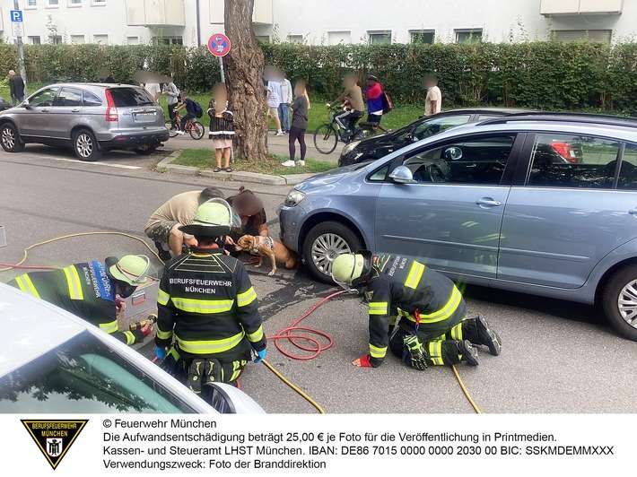 FW-M: Wochenendrückblick der Feuerwehr München für den 22. bis 24. August 2025