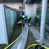 FW-KLE: Gebäudebrand in Hasselt: Drei Personen aus Wohn- und Geschäftshaus gerettet