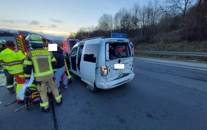FW-EN: Verkehrsunfall auf der BAB1