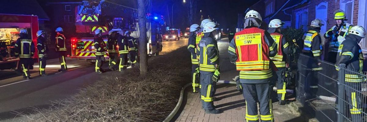 FW-ROW: Feuerwehr verhindert Schlimmeres bei Wohnungsbrand in Zeven